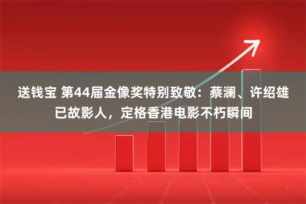 送钱宝 第44届金像奖特别致敬：蔡澜、许绍雄已故影人，定格香港电影不朽瞬间