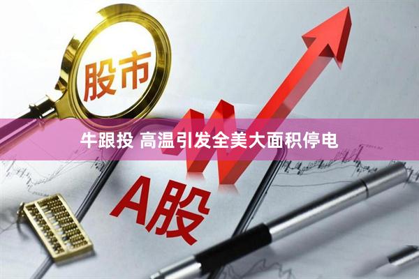 牛跟投 高温引发全美大面积停电